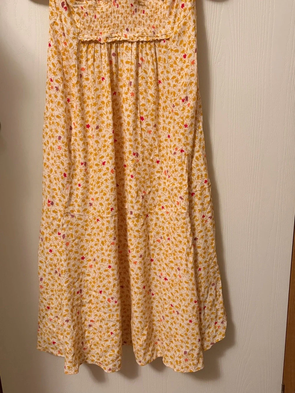 Free People In Full Bloom Flowy Midi Dress Size Large - Picture 3 of 10